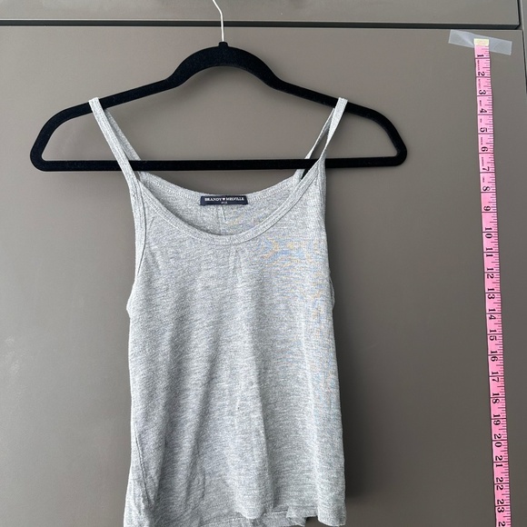 Brandy Melville Grey Spaghetti Strap Tank - Picture 5 of 6